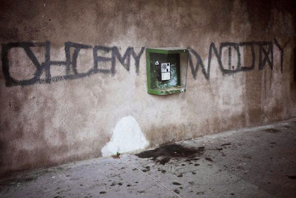 «Мы хотим войны», Варшава, ул. Пулавская, 1984, фото: Т. Сикорский